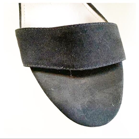 a.n.a Reptile Strappy Block Heel Black Size 10 Glam Whimsygoth - Picture 10 of 13